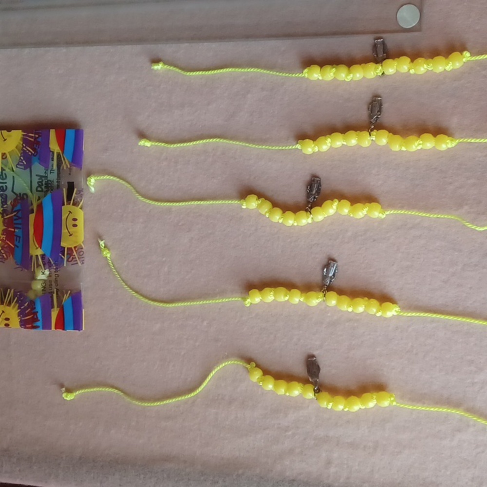 6 St Clare Bead Bracelets